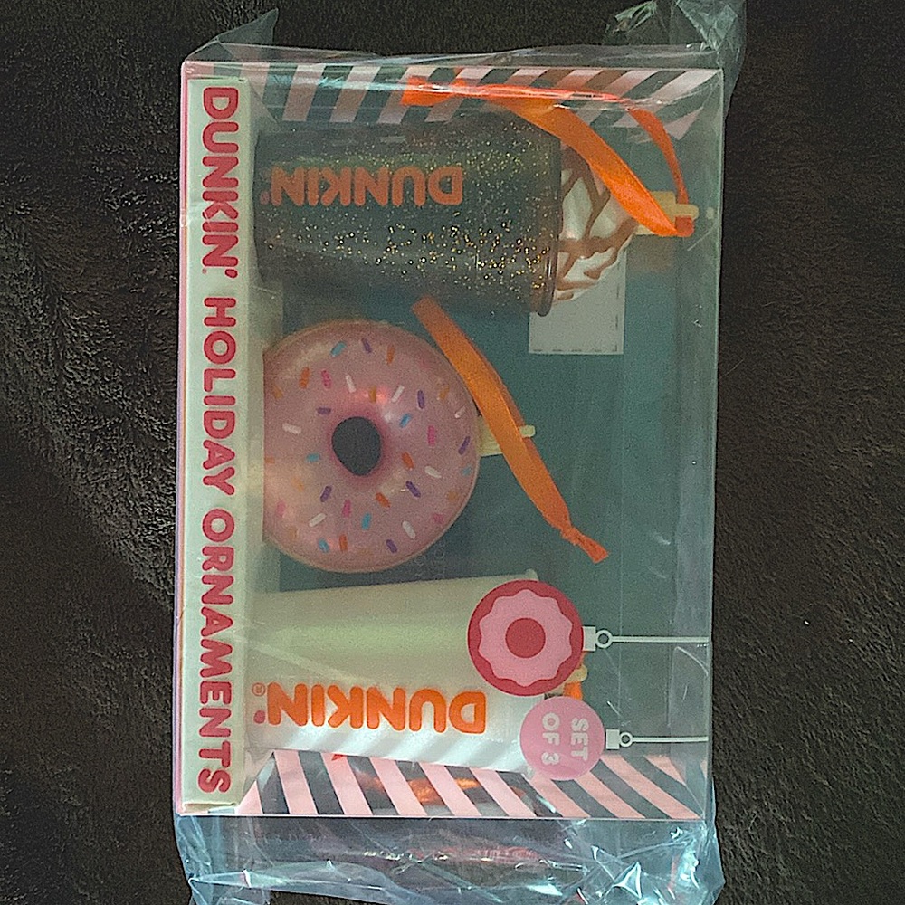 DUNKIN Christmas ornaments